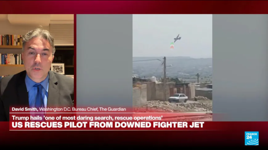 US aviator missing after Iran shot down fighter jet has been rescued