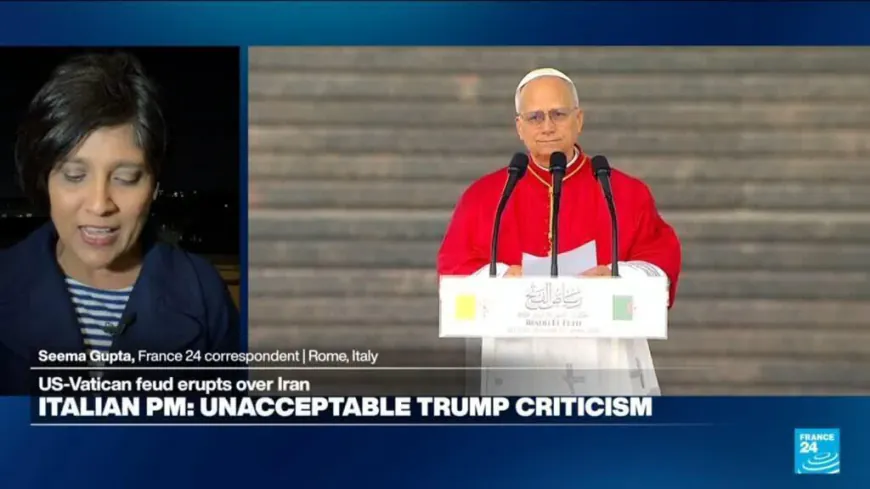 Trump says he won't apologize to Pope Leo after criticism