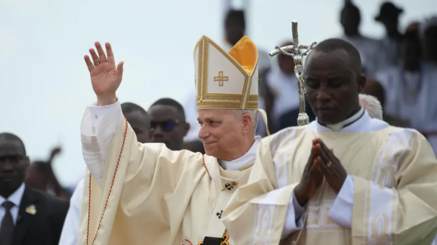 More than 120,000 people flock to Pope Leo’s giant Mass in Cameroon’s Douala