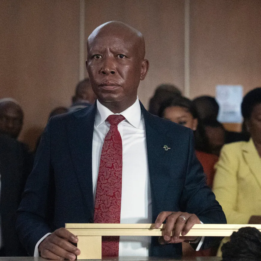 South African Politician Julius Malema Is Sentenced to 5 Years in Prison
