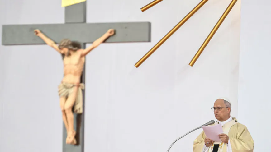 Pope Leo XIV recalls 'great suffering' at historic slave trade shrine in Angola