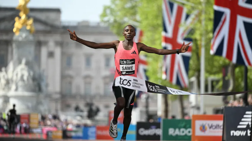 Kenya's Sabastian Sawe becomes first man to run a marathon in under two hours