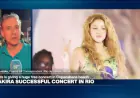 'An unforgettable show': Fans flock to free Shakira concert on Rio's Copacabana beach