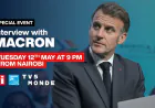 Exclusive: Emmanuel Macron interview on FRANCE 24, Tuesday May 12 at 9pm