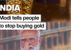 India: Modi wants Indians to stop buying gold