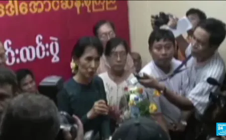 Aung San Suu Kyi moved to house arrest