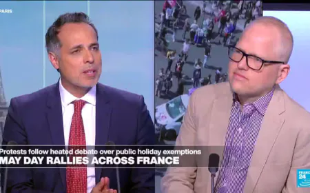 May Day rallies across France to demand higher wages and better working conditions