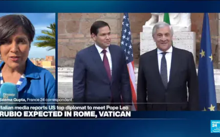 Italian media reports US top diplomat Rubio to meet Pope Leo