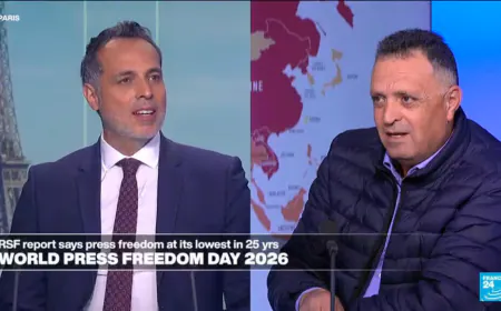 World Press Freedom Day 2026: RSF report says press freedom at its lowest in 25 years