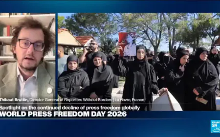 Spotlight on the continued decline of press freedom globally