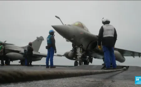 French aircraft carrier pre-positions for possible Hormuz mission