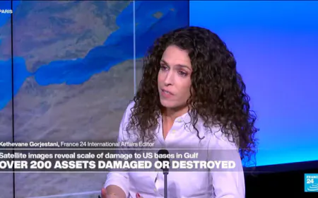 War in the Middle East: Satellite imagery reveal scale of damage to US bases in Gulf