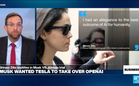 Musk vs. OpenAI trial: Shivon Zilis testifies Musk wanted Tesla to take over OpenAI
