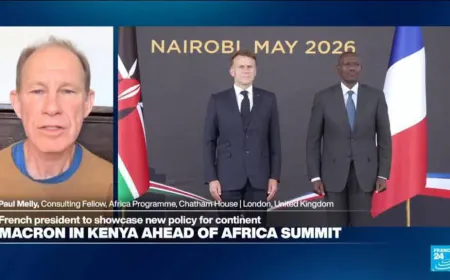 'Macron always been a strong believer in the importance of Africa as a partner for the future'