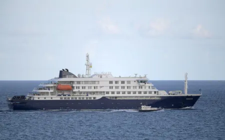 Hantavirus-hit cruise ship MV Hondius arrives in Rotterdam for disinfection