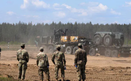 Suspected Ukrainian military drone discovered after crashing in Lithuania
