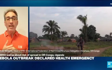 Ebola outbreak declared health emergency in DR Congo and Uganda