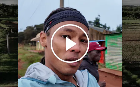 Training for a Marathon in Kenya