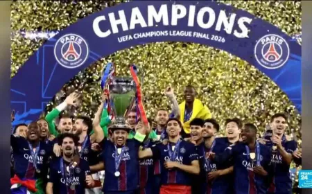 PSG win Champions League back-to-back, Paris supporters ecstatic