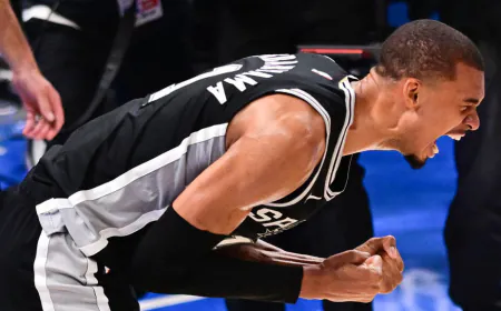 NBA: Wembanyama within sight of 'childhood dream' after Spurs stun Thunder