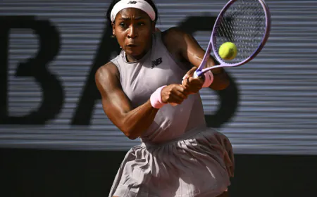 Defending champion Gauff eliminated from French Open by Potapova