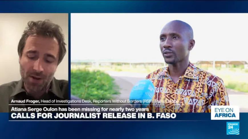 Burkina Faso junta secretly detained journalist and others, advocacy group says