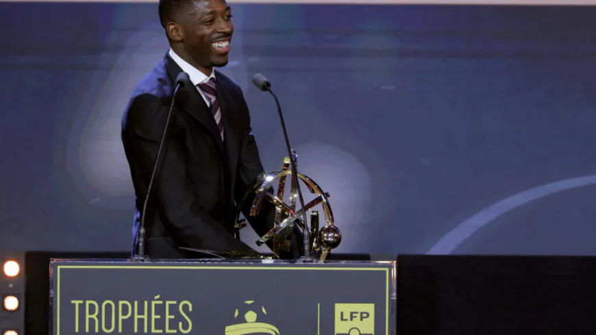 Ligue 1: Ousmane Dembélé named player of the year for second straight year