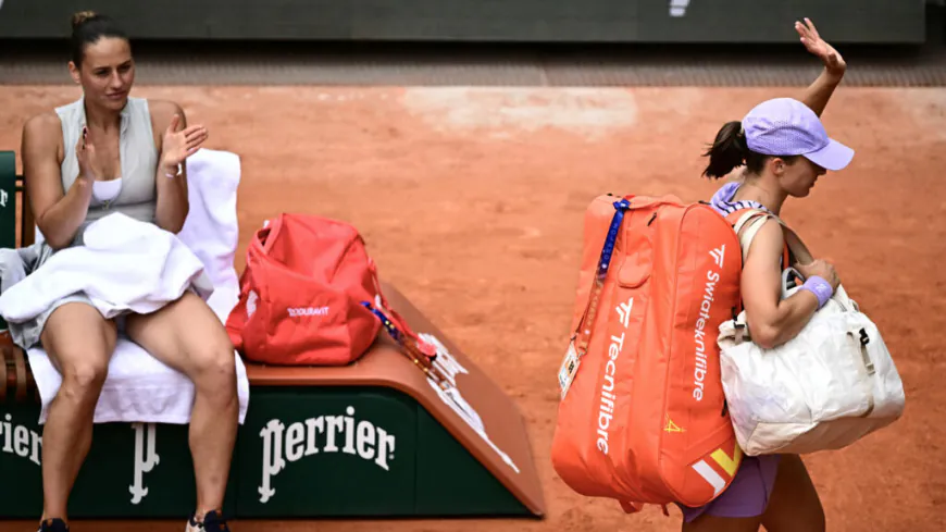 Kostyuk downs four-time winner Swiatek in latest French Open upset