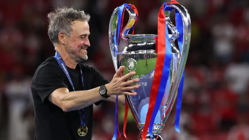 Luis Enrique hails 'even bigger' win as PSG retain Champions League title