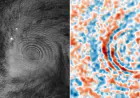 Gravity Waves From Super Typhoon Sinlaku