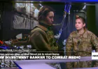 Ukraine's Viktoriia Honcharuk: From Wall Street banker to combat medic