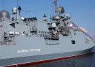UK investigating warning shots fired by Russian ship at yacht