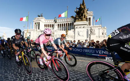 Vingegaard completes Grand Tour set with victory at the Giro d'Italia