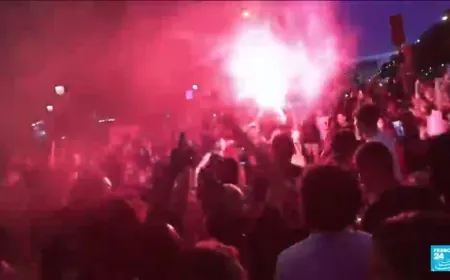 Over 700 rioters detained across France after PSG's Champions League victory celebrations