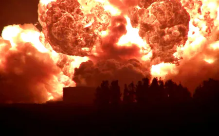 The week in pictures: Europe's shock early heatwave, French Open battles and the Blue Origin blast