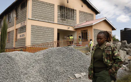 Fire at School Dormitory in Kenya Kills at Least 16