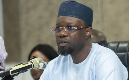 Senegal's ousted PM Sonko re-elected head of his political party