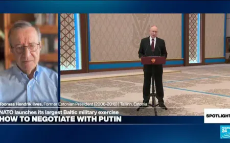Estonia's former President on lessons learnt in dealing with Putin