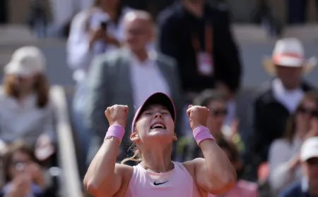 French Open: Russia's Mirra Andreeva beats Maja ‌Chwalinska to win her first Grand Slam title