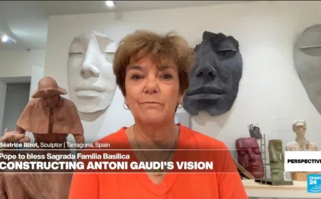 French sculptor Béatrice Bizot on being part of Sagrada Familia blessing