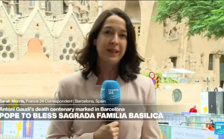 Pope to bless Barcelona's Sagrada Familia, world's tallest church