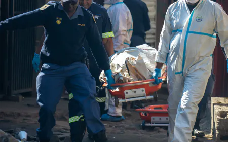 At Least 12 Dead After Shooting by Multiple Attackers in Johannesburg