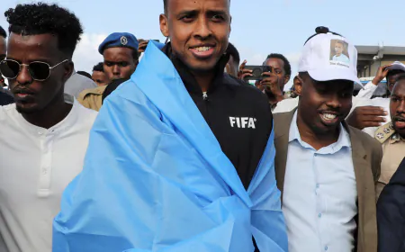 Somali World Cup Referee Denied Entry to U.S. Returns Home to Hero’s Welcome
