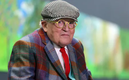 Celebrated British contemporary artist David Hockney dies at 88
