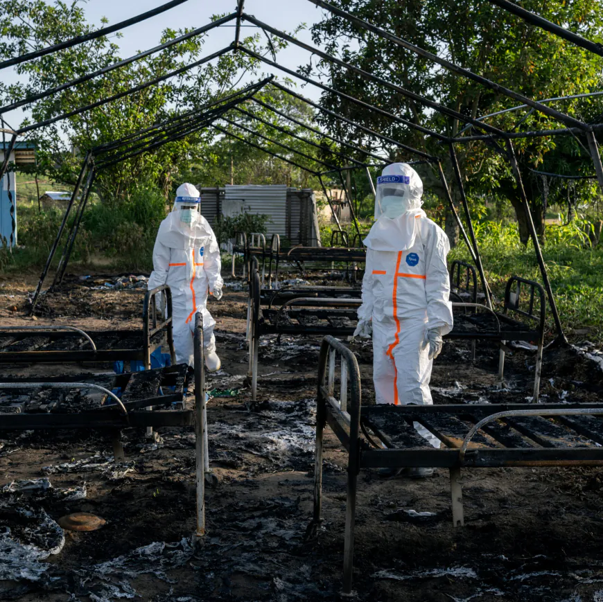 Mob Burns Congo Ebola Center Amid Rare Strain Outbreak