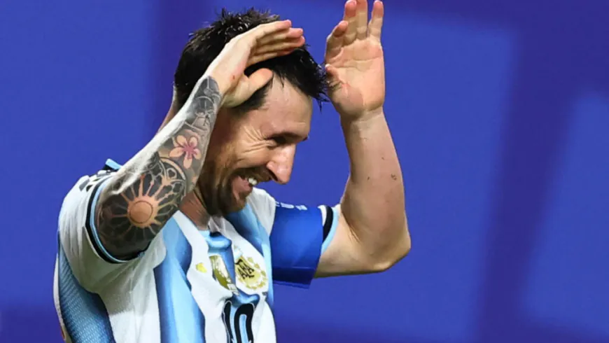 Messi becomes joint World Cup all-time scorer with hat trick against Algeria