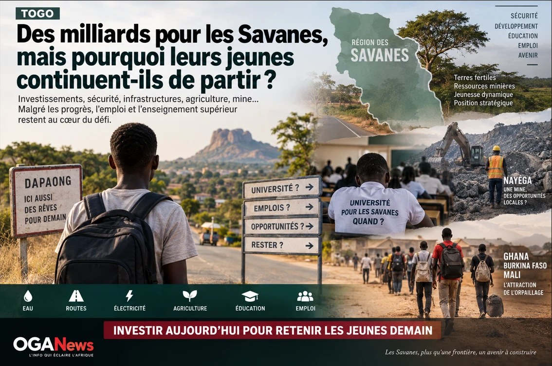 Togo : des milliards pour sauver les Savanes, mais pourquoi leurs jeunes continuent-ils de partir ?