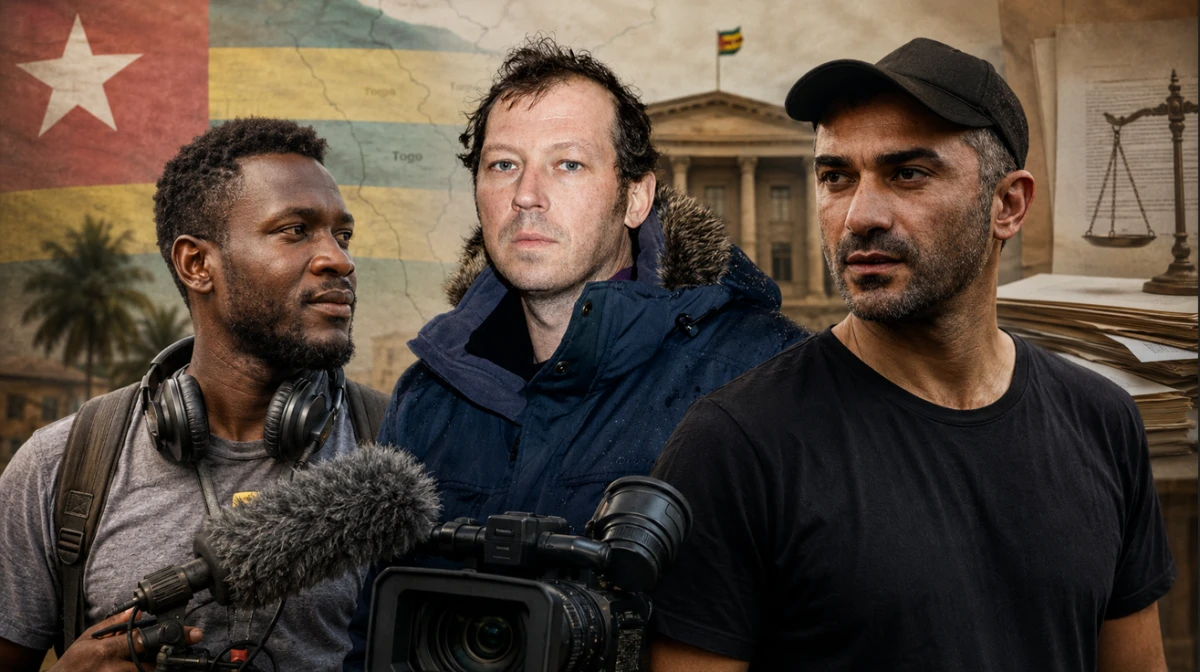 Togo : Gaël Mocaër et Fred Vedomey remis en liberté provisoire, les trois membres de l’équipe ne sont plus détenus
