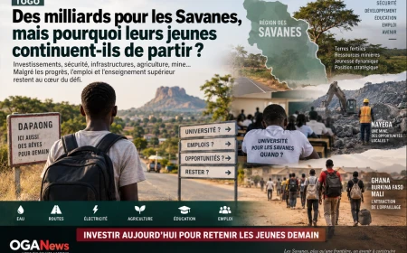 Togo : des milliards pour sauver les Savanes, mais pourquoi leurs jeunes continuent-ils de partir ?