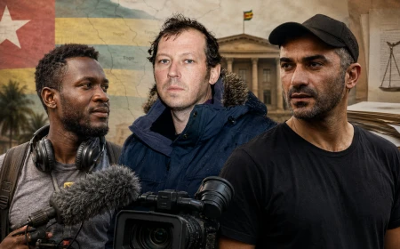 Togo : Gaël Mocaër et Fred Vedomey remis en liberté provisoire, les trois membres de l’équipe ne sont plus détenus
